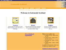 Tablet Screenshot of gattonside.bordernet.co.uk